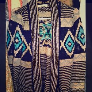 Super warm tribal pattern sweater
