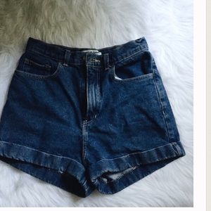 American apparel high waisted shorts