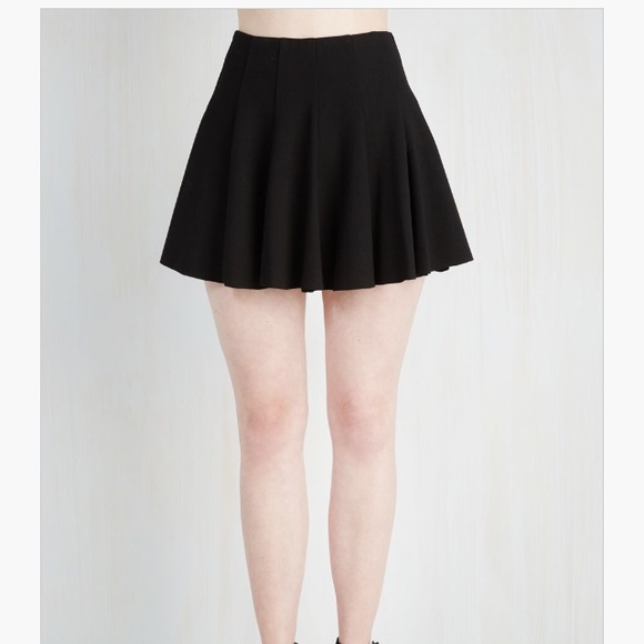 Modcloth Large "Records Before Breakfast" Skirt