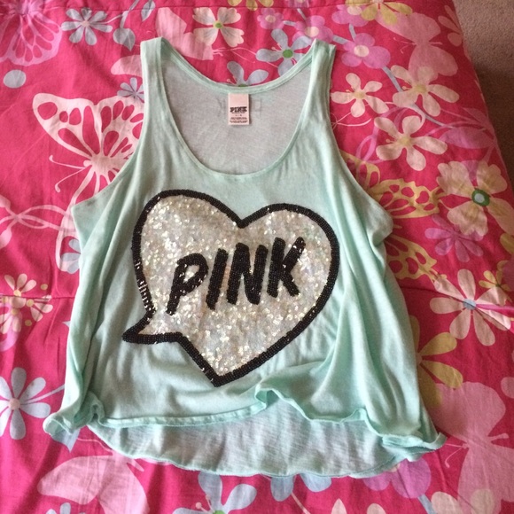 VS Pink crop top