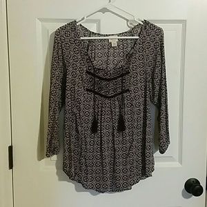 Mossimo Peasant Blouse
