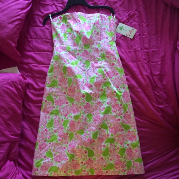Lilly Pulitzer Dresses & Skirts - NWT Sample Lilly Pulitzer strapless Sabrina dress