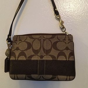 Coach wristlet