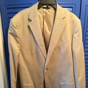 Men's Blazer. Shell 60% Cotton 40% Linen