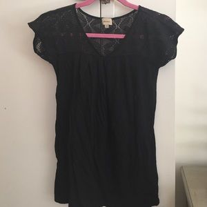 Black Ella moss shirt