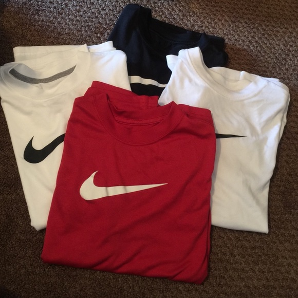 Nike BOYS DRYFIT TEES SZ M