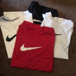 Nike BOYS DRYFIT TEES SZ M