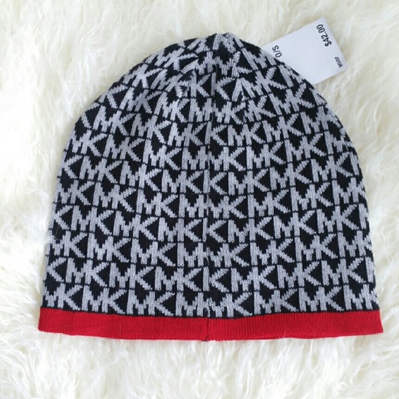 Michael Kors Accessories - SOLD Michael Kors Beanie WITH COLOR POP RED