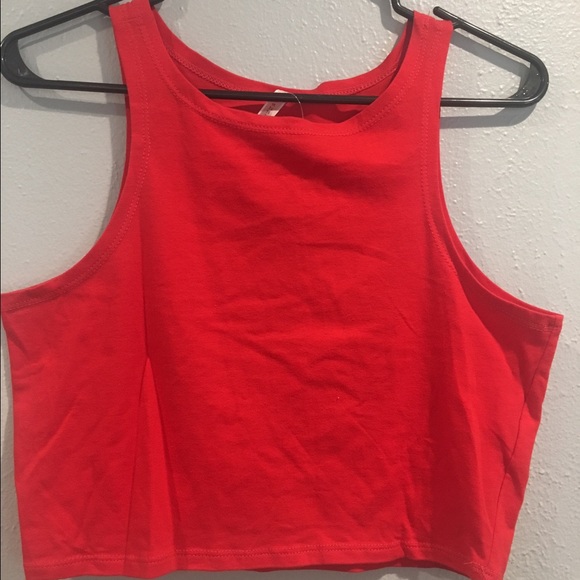 Holiday Red Crop Top