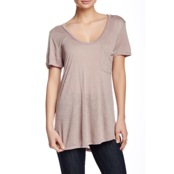 14th & Union Slub Scoop Neck Tee