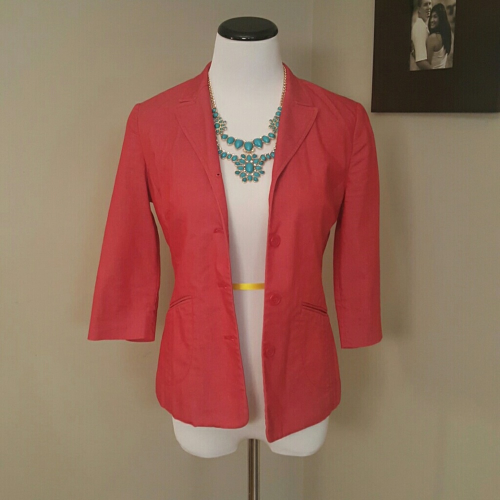 Red Express Stretch Blazer