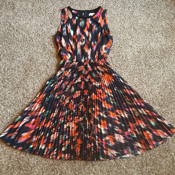 Calvin Klein brushstroke dress