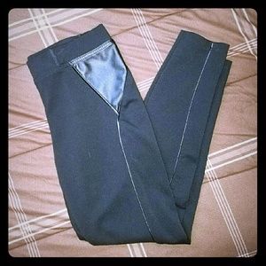 Worthington Leggings with Leather Detail