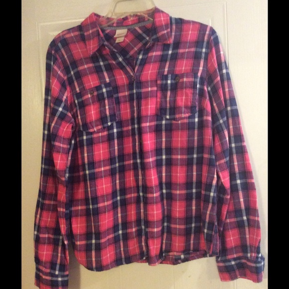 Flannel button down