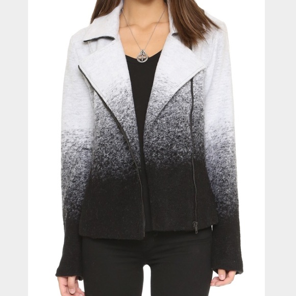 BB Dakota Jackets & Blazers - Ombré Moto Jacket NWT