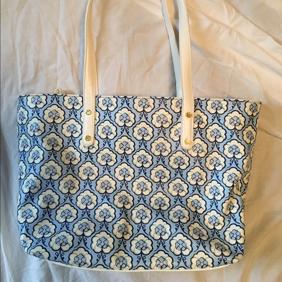 Emma Fox Carolina blue tote