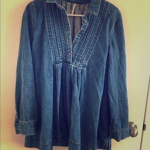 Free people denim dress