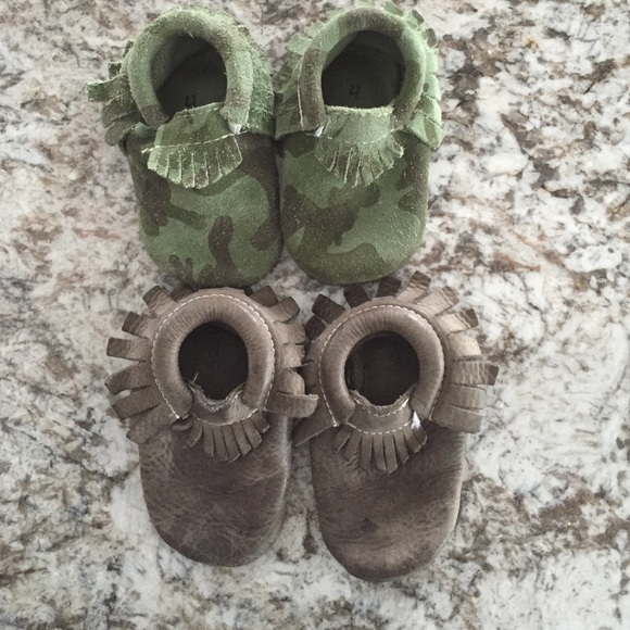 Freshly Picked bundle, size 4 moccasins
