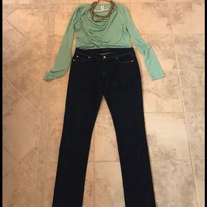 Fidelity denim skinny jeans. Low waisted.