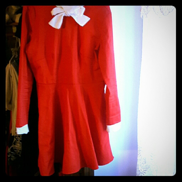 Valfre white now red Dress