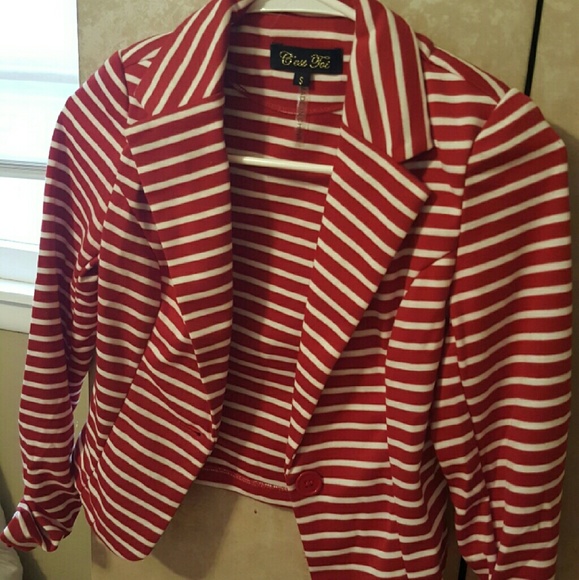 Peppermint Blazer - size M, womens