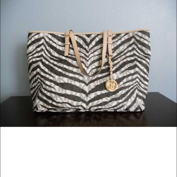 Michael Kors tiger large tote