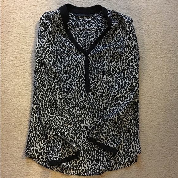 Zara printed tunic