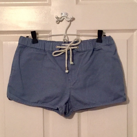 ⭐️SALE⭐️Blue Drawstring Shorts - Picture 2 of 3