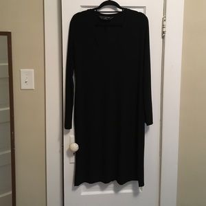 Norma Kamali Black Midi Dress