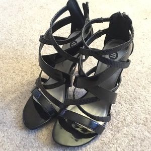 Never been worn black heels