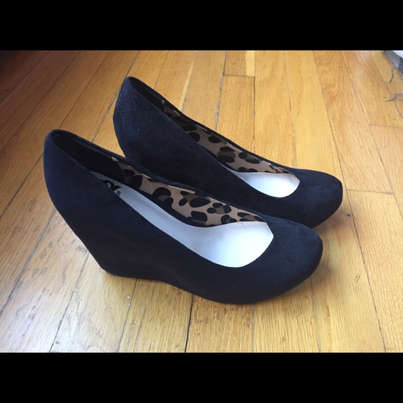 Fergalicious Suede Wedges