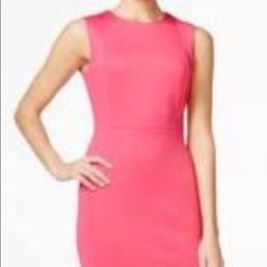 Pink Calvin Klein dress