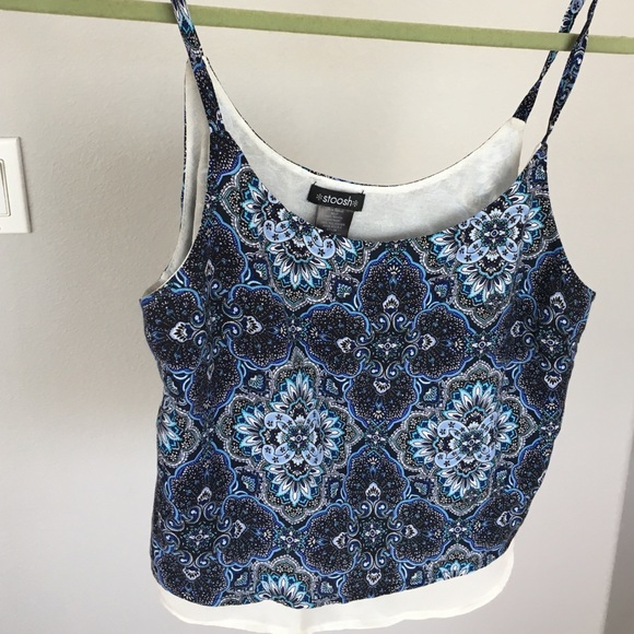 printed top