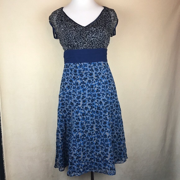 Anthropologie silk dress - Picture 6 of 6