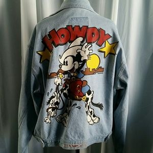 Vintage Mickey Mouse Jean Jacket