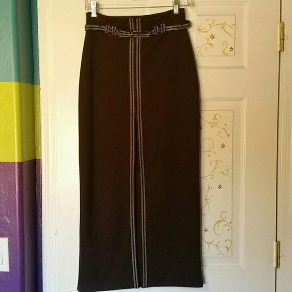 Morgan de toi long high waisted skirt