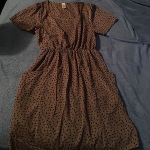Brown dress gently use