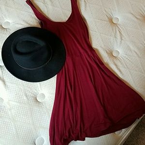 Burgundy/ Maroon Dress