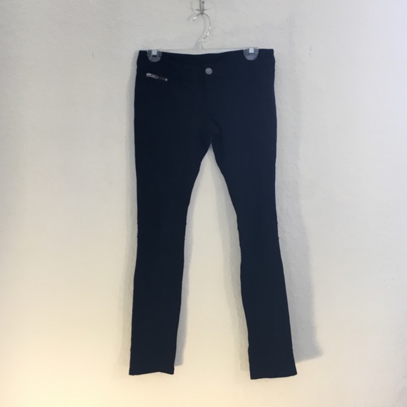 Express 5 pocket knit ponte moto leggings
