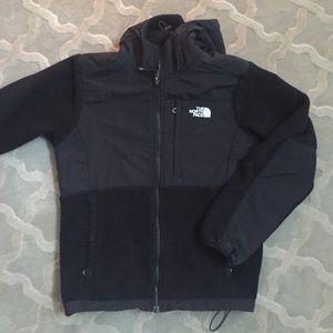 Womens Black North Face Fleece