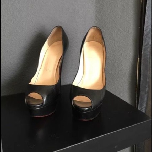 Christian Louboutin Lady Peep heel