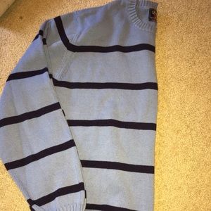 Men's striped Arrow crew neck sweater
