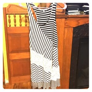 Mystree black and white dress