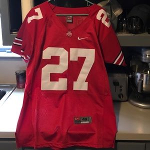 OSU Ohio State #27 Eddie George Nike Jersey Mens48