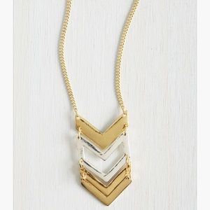 Modcloth "Chevron a Mission" Necklace