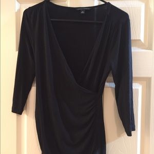 Banana Republic Black 3/4 Top Size XS