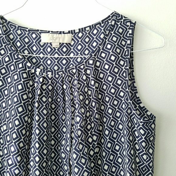 DONATED! Ann Taylor Loft Sleeveless Blouse