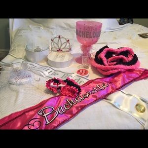 Lot of Bachelorette supplies/sashes