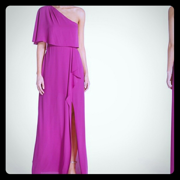 BCBG Magenta Gown