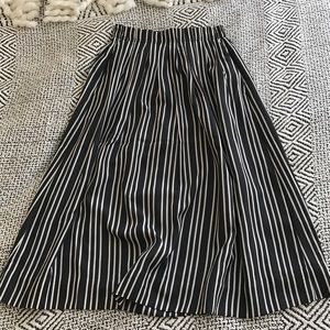 J. Crew silk nautical midi